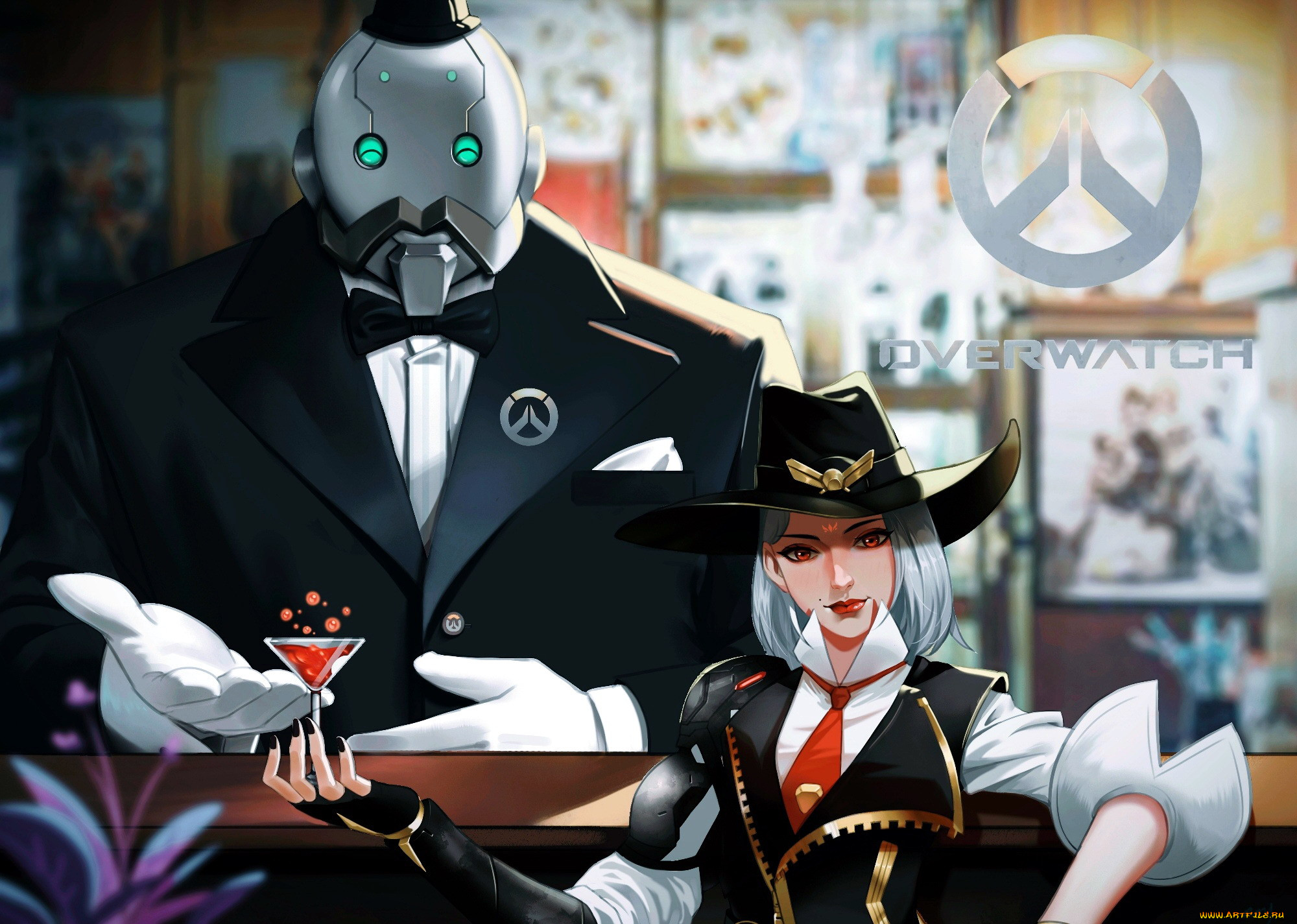  , overwatch, ashe, , , 